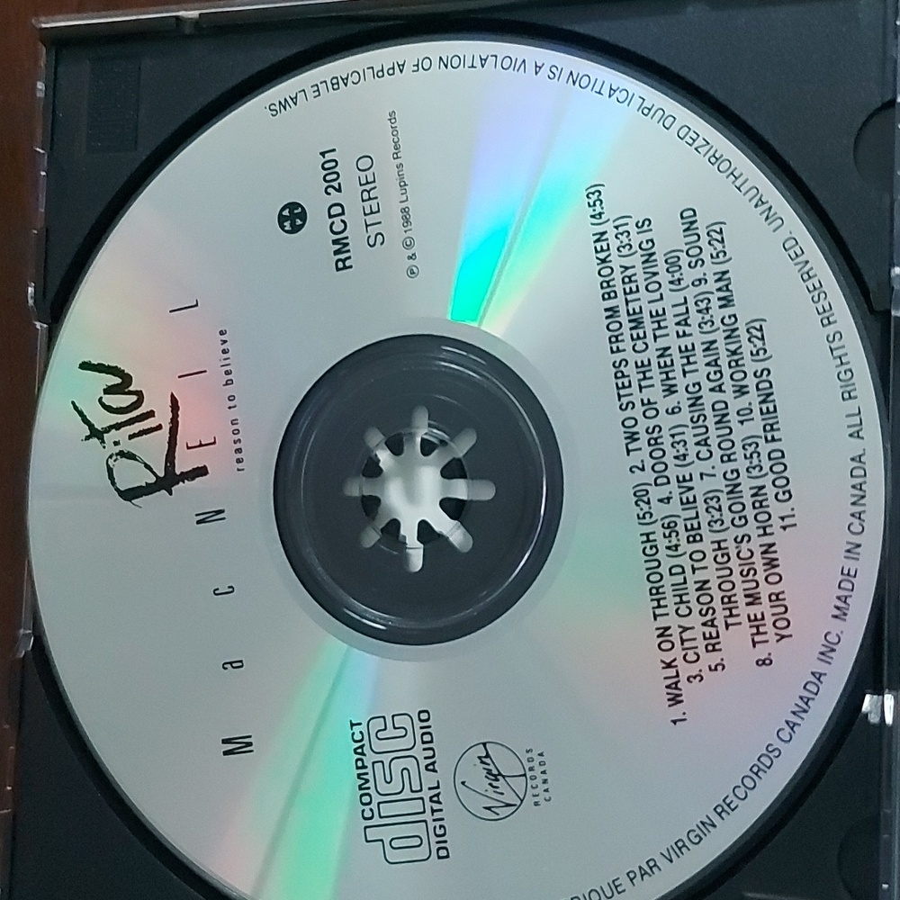 Two Rita MacNeil Music CDs - Picture 5 of 11